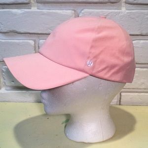 Lululemon Fast Free Running Hat Cap Dew Pink Color